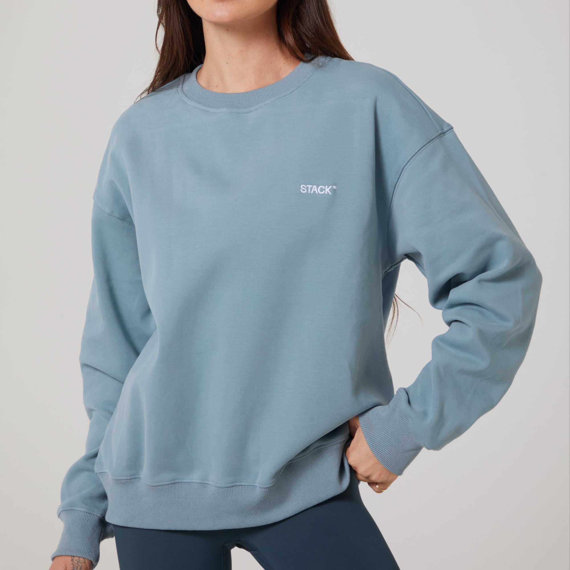 BRIEFING　POKETABLE WIND CREWNECK CloudCore* Crewneck | Ultimate Comfort & Warmth Pull Over – Stack