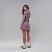 RibTech* Courtside Long Sleeve Dress