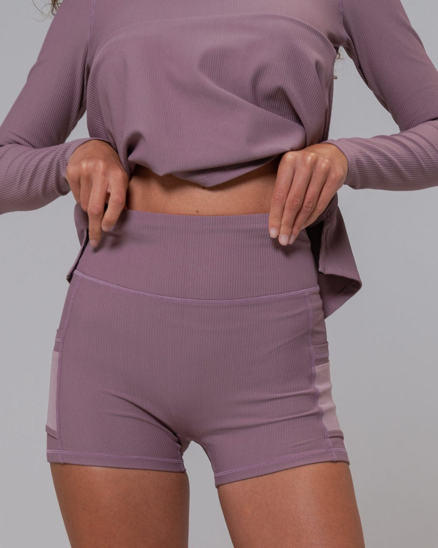 RibTech* Courtside Long Sleeve Dress