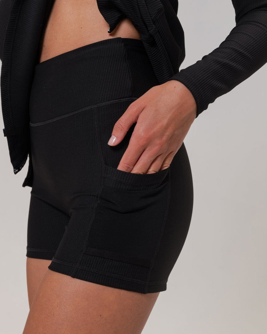 RibTech* Courtside Long Sleeve Dress