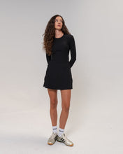 RibTech* Courtside Long Sleeve Dress