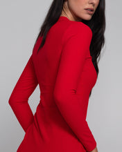 RibTech* Courtside Long Sleeve Dress