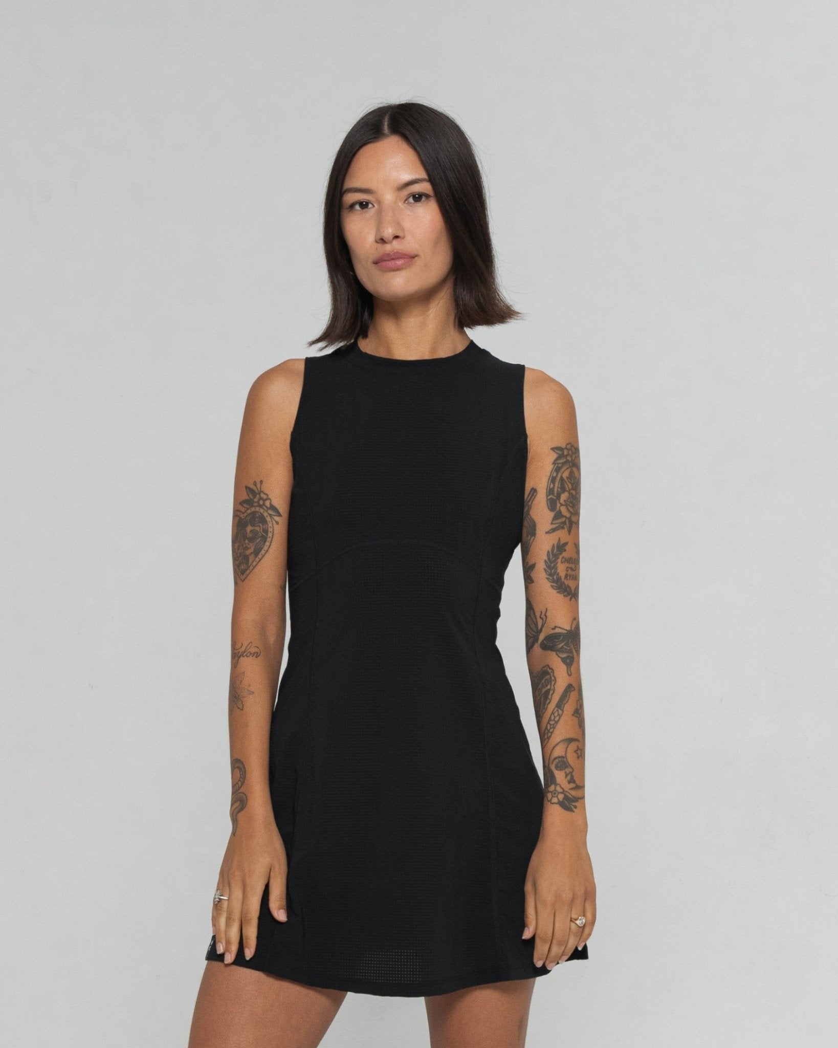 AirLift* Courtside Dress-Black-XXS-Stack Athletics