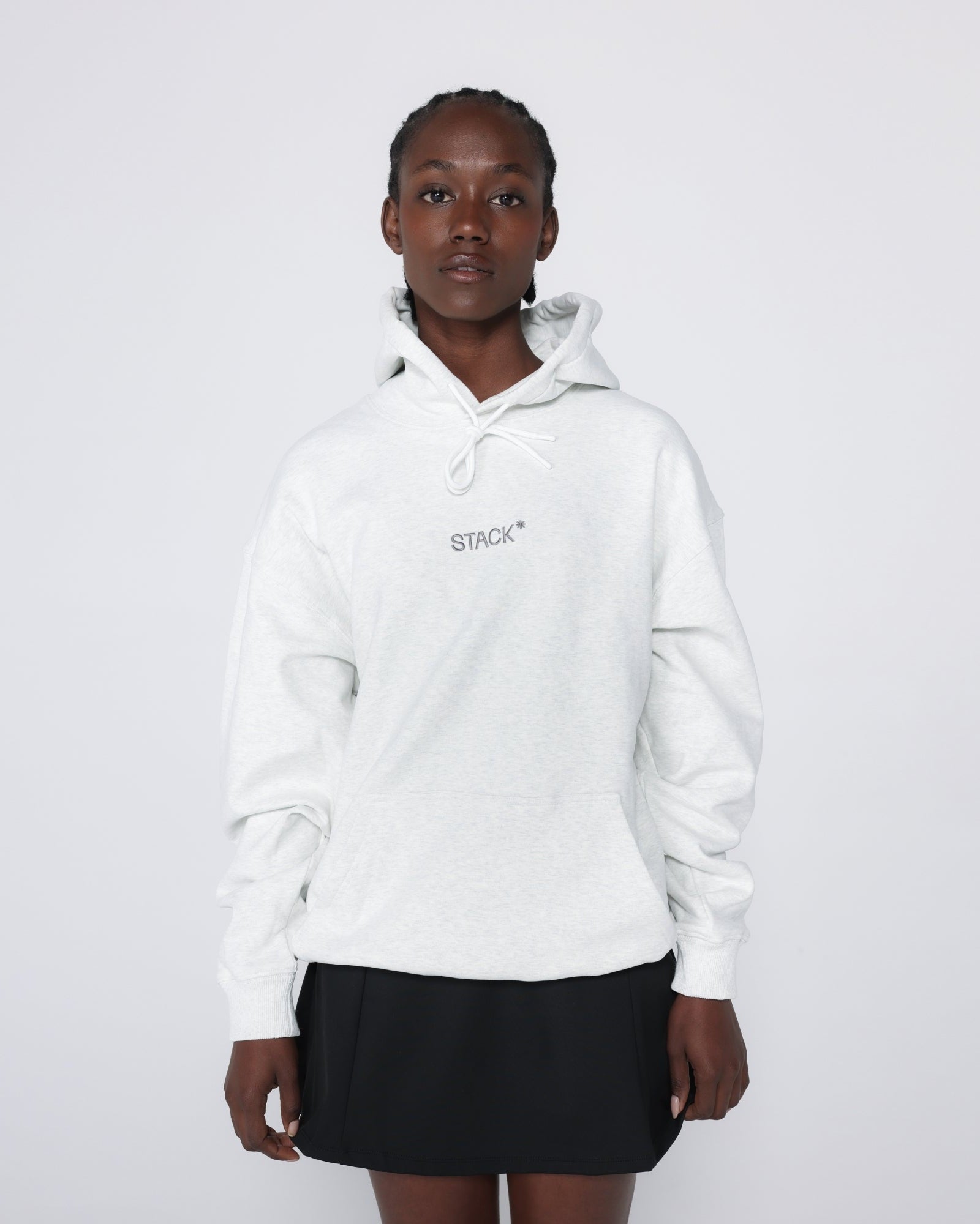 CloudCore* Baseline Hoodie-Heather Gray-XS-Stack Athletics