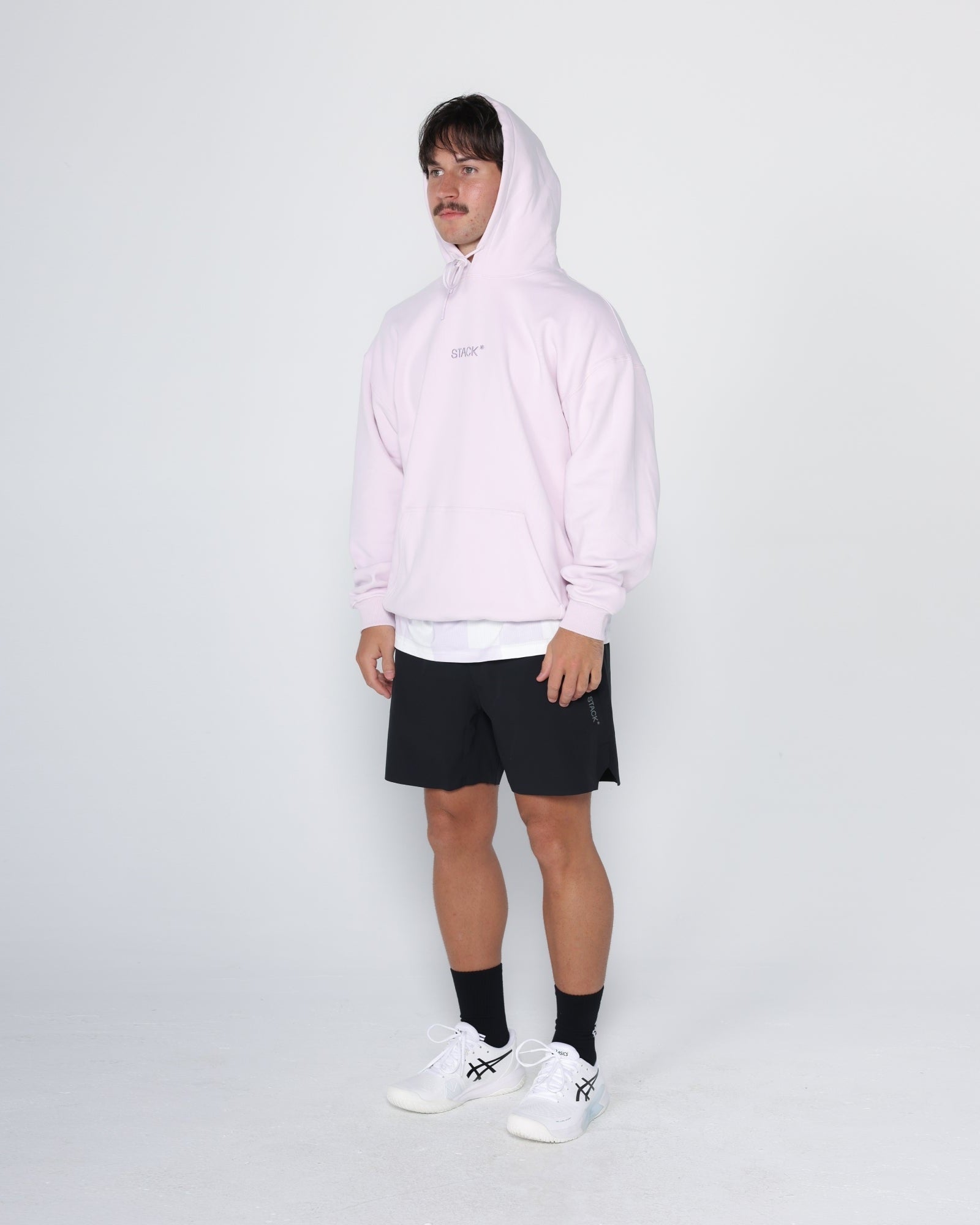 CloudCore* Baseline Hoodie-Heather Gray-XS-Stack Athletics