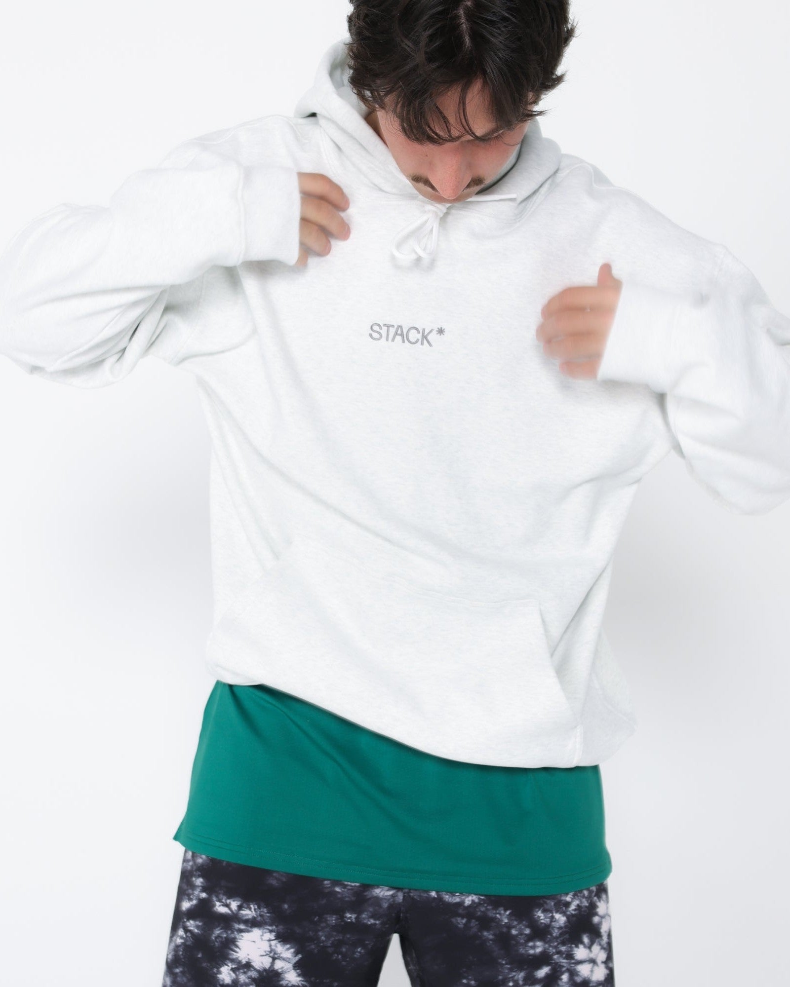 CloudCore* Baseline Hoodie-Heather Gray-XS-Stack Athletics
