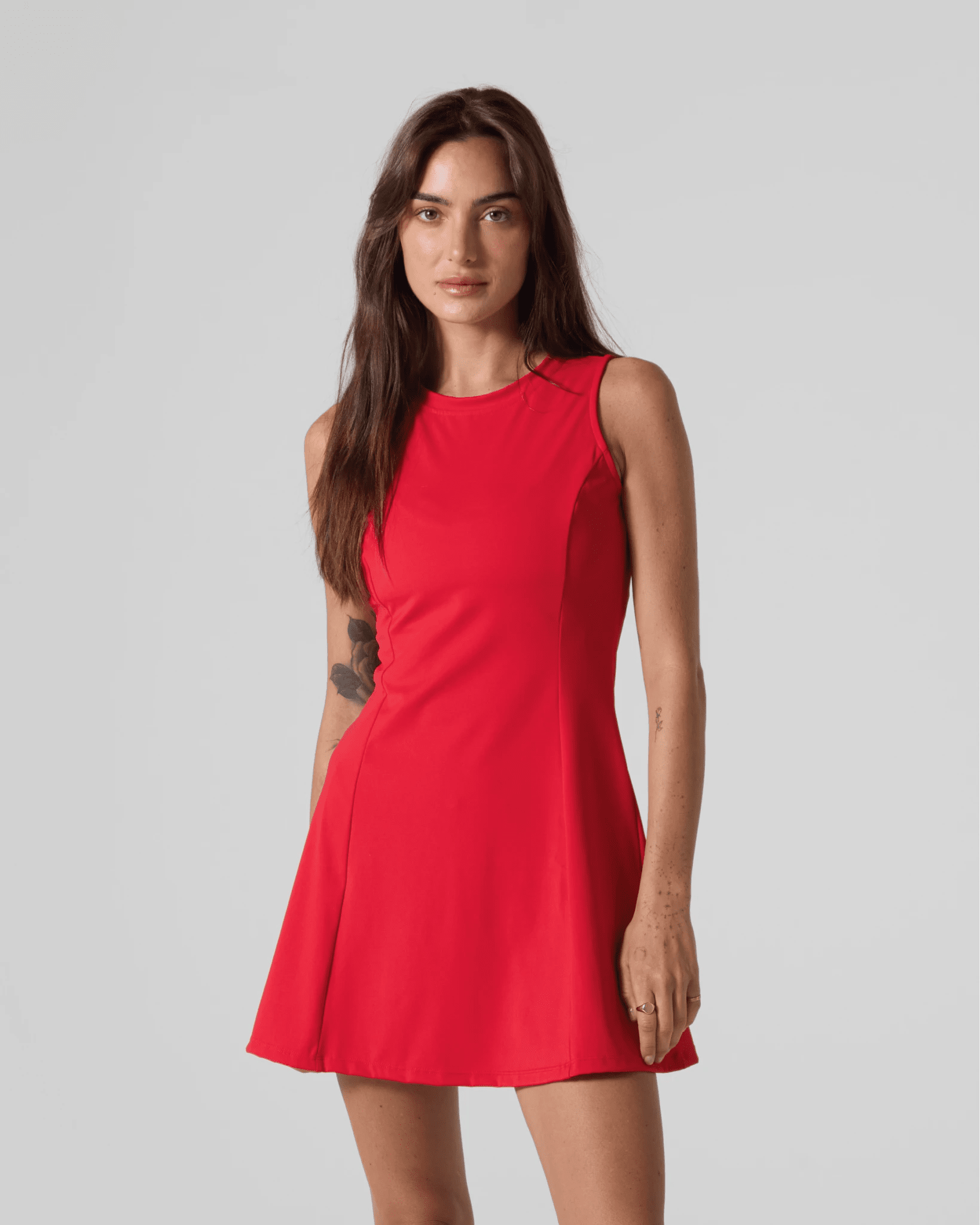 Courtside Dress-Cherry-XXS-Stack Athletics