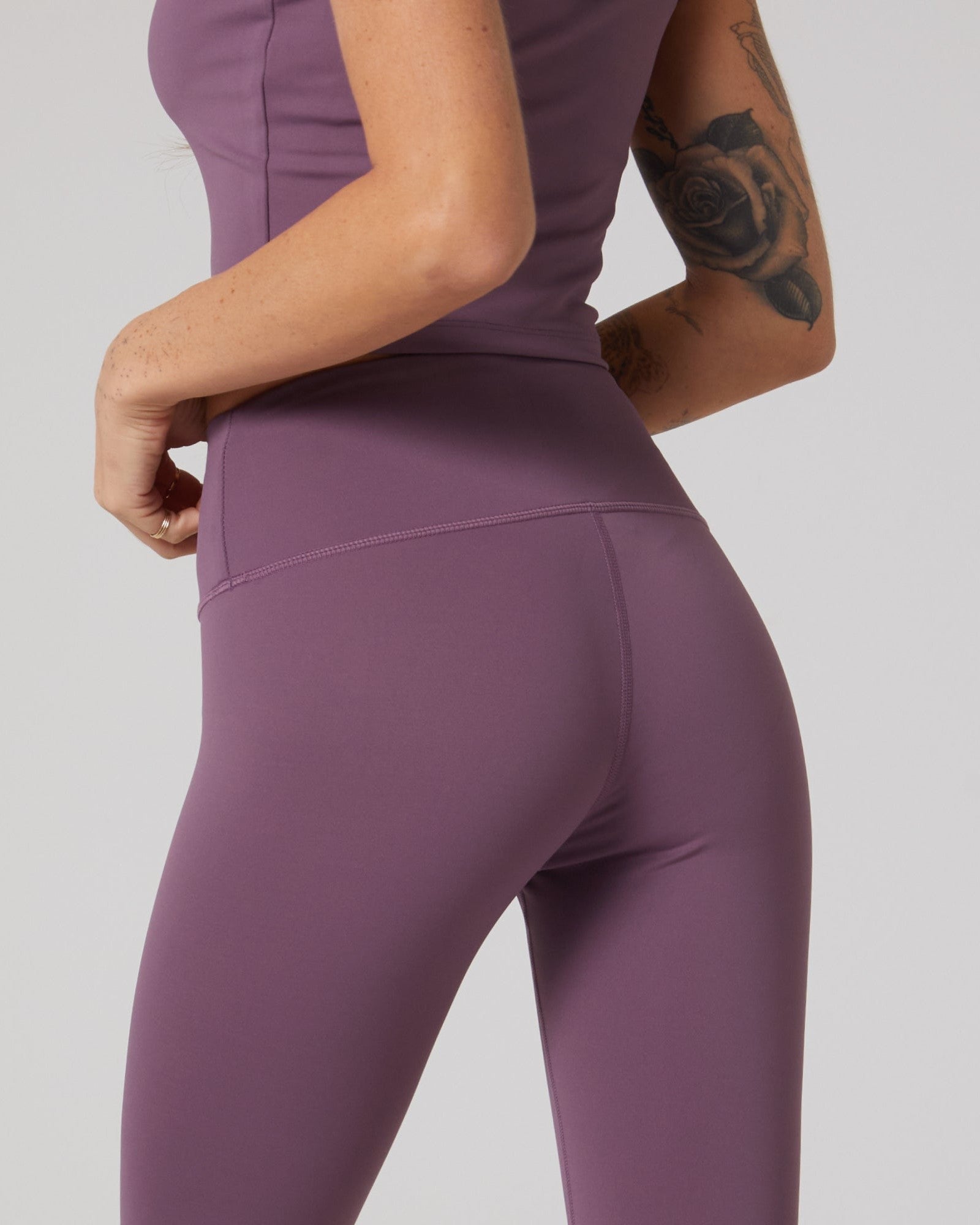 Embrace* High-Rise Legging-Plum-XS-Stack Athletics