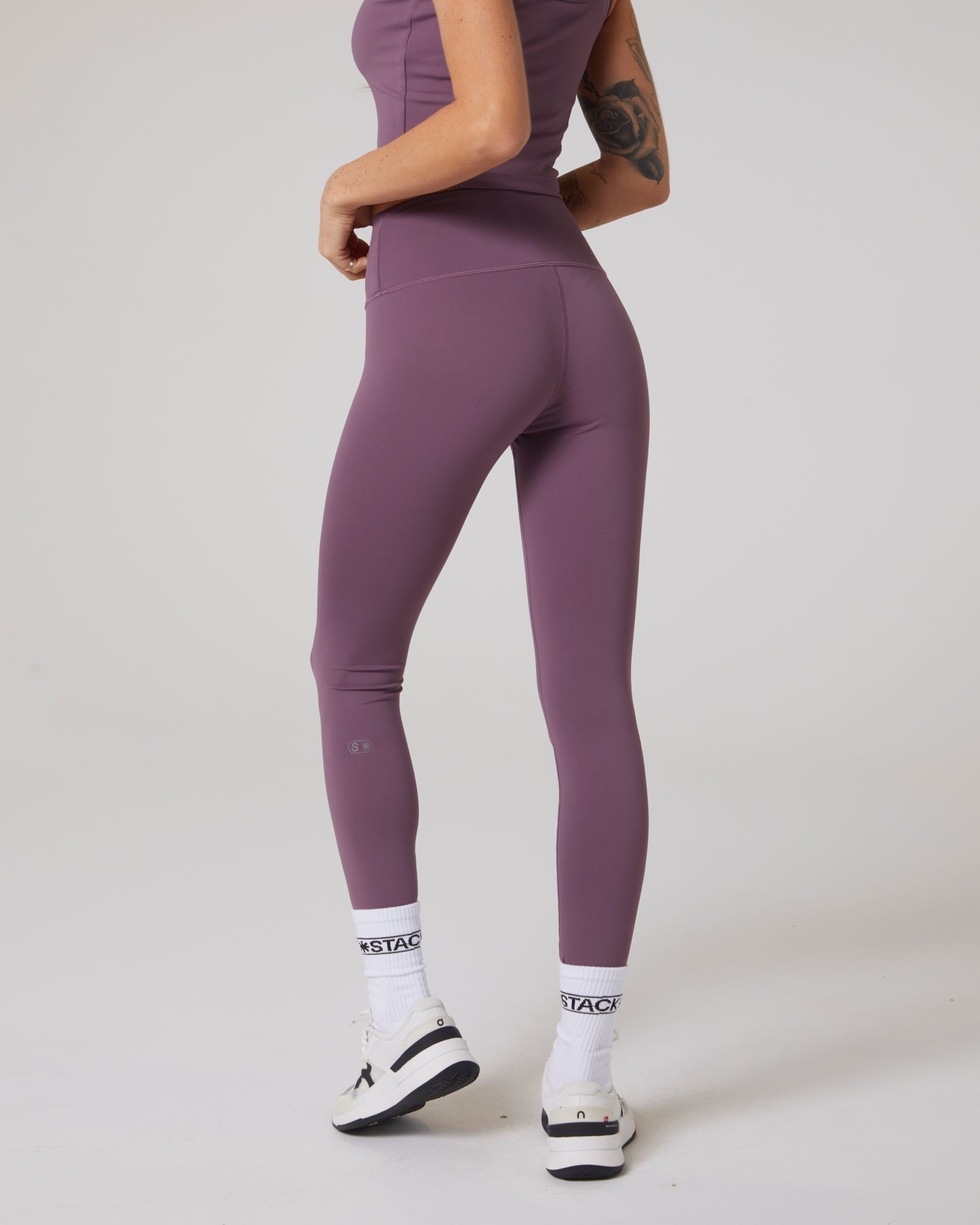 Embrace* High-Rise Legging-Plum-XS-Stack Athletics
