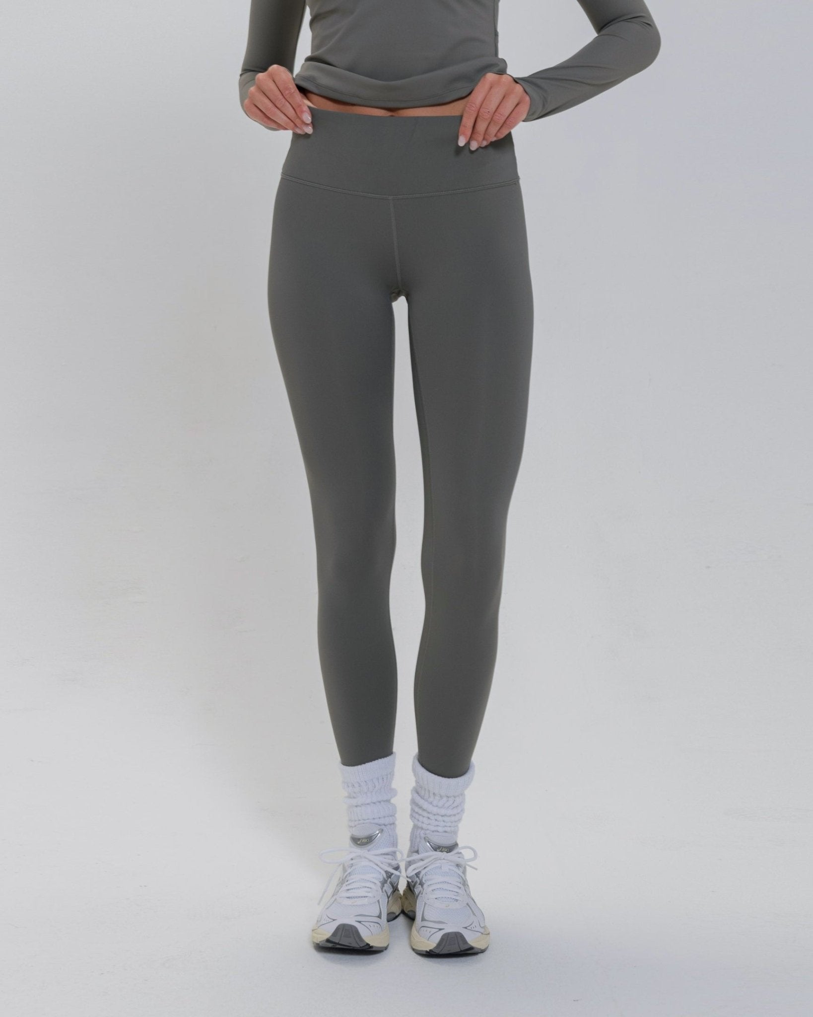 Embrace* High-Rise Legging-Stone-XS-Stack Athletics
