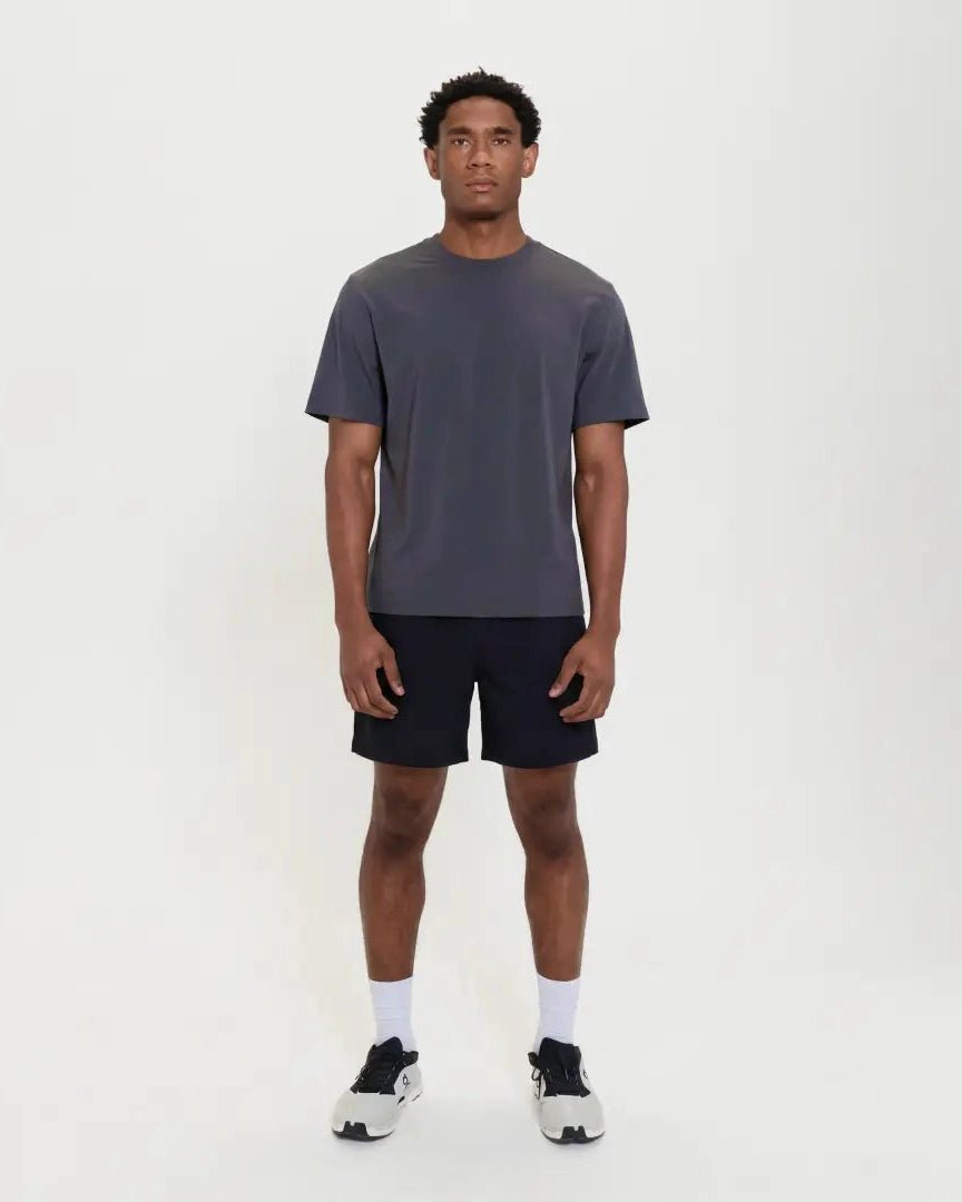 Endura* Short 7"-Black | Lined-S-Stack Athletics