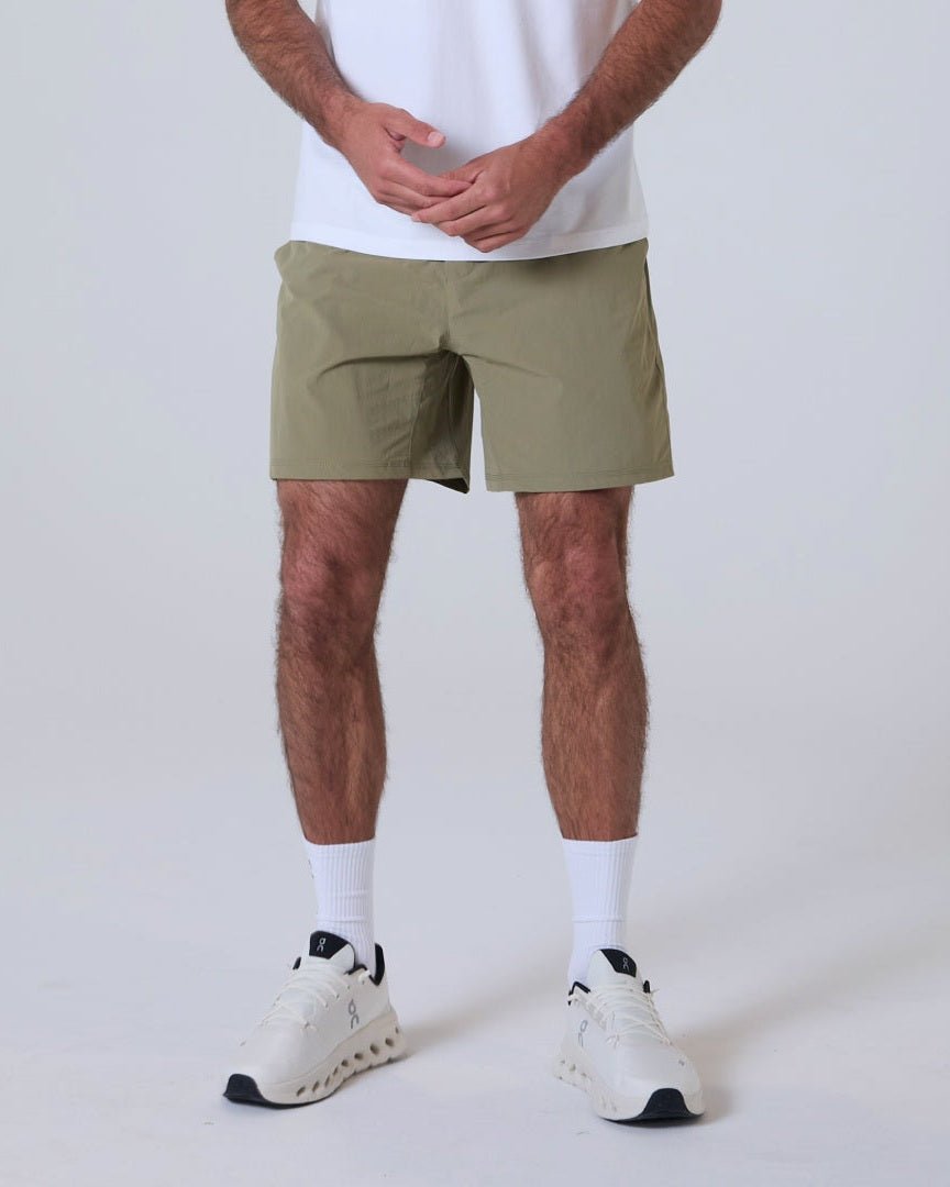 Endura* Short 7"-Sage | Lined-S-Stack Athletics
