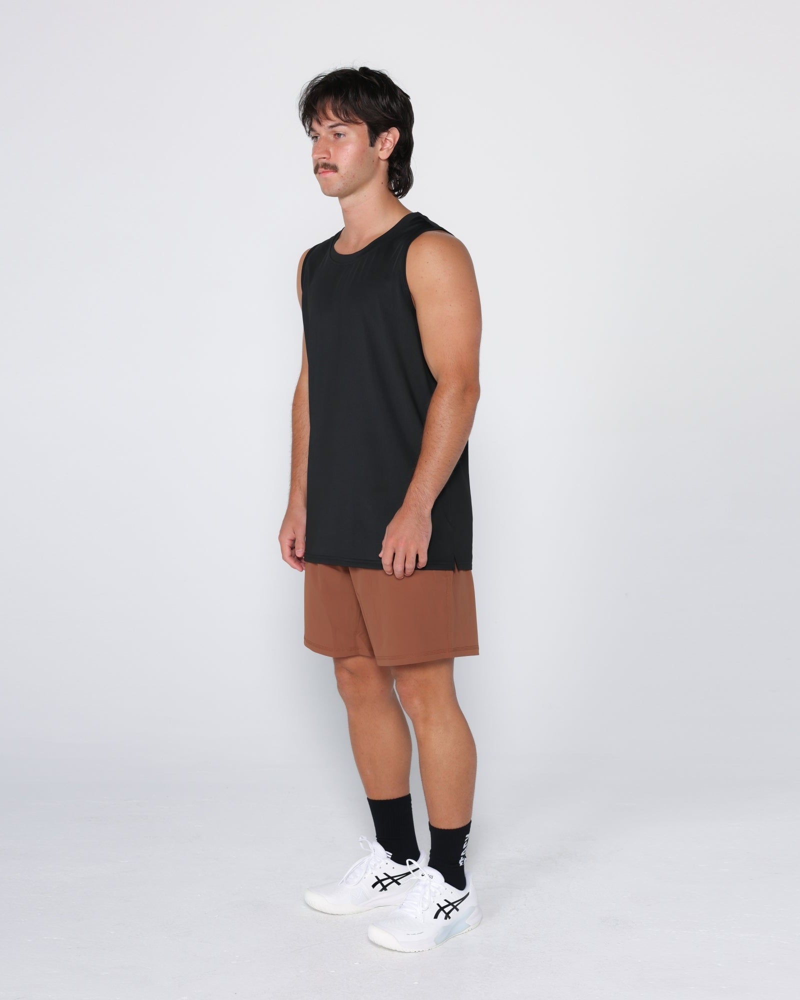 Flowstate* Tech Tank-Black-S-Stack Athletics