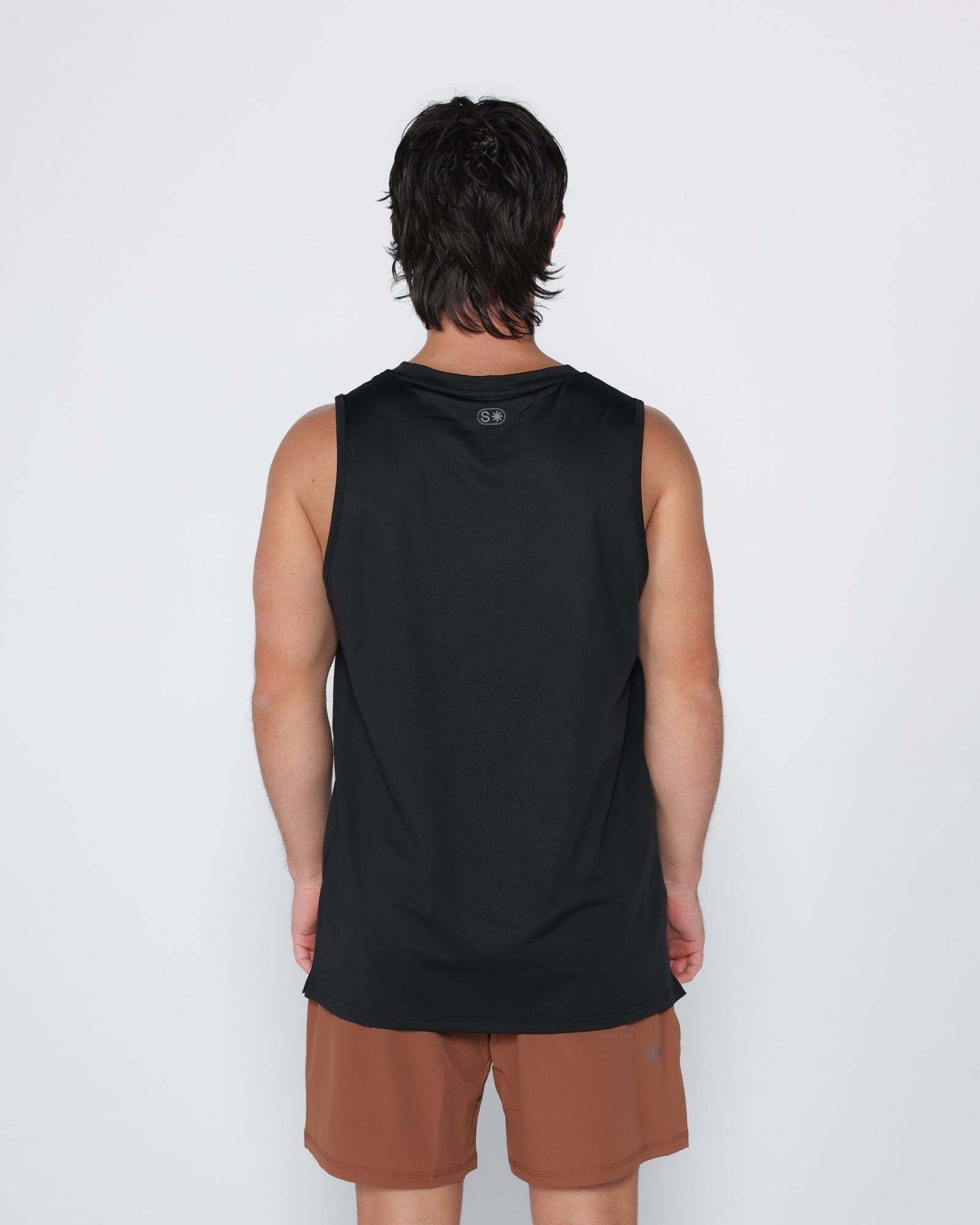 Flowstate* Tech Tank-Black-S-Stack Athletics