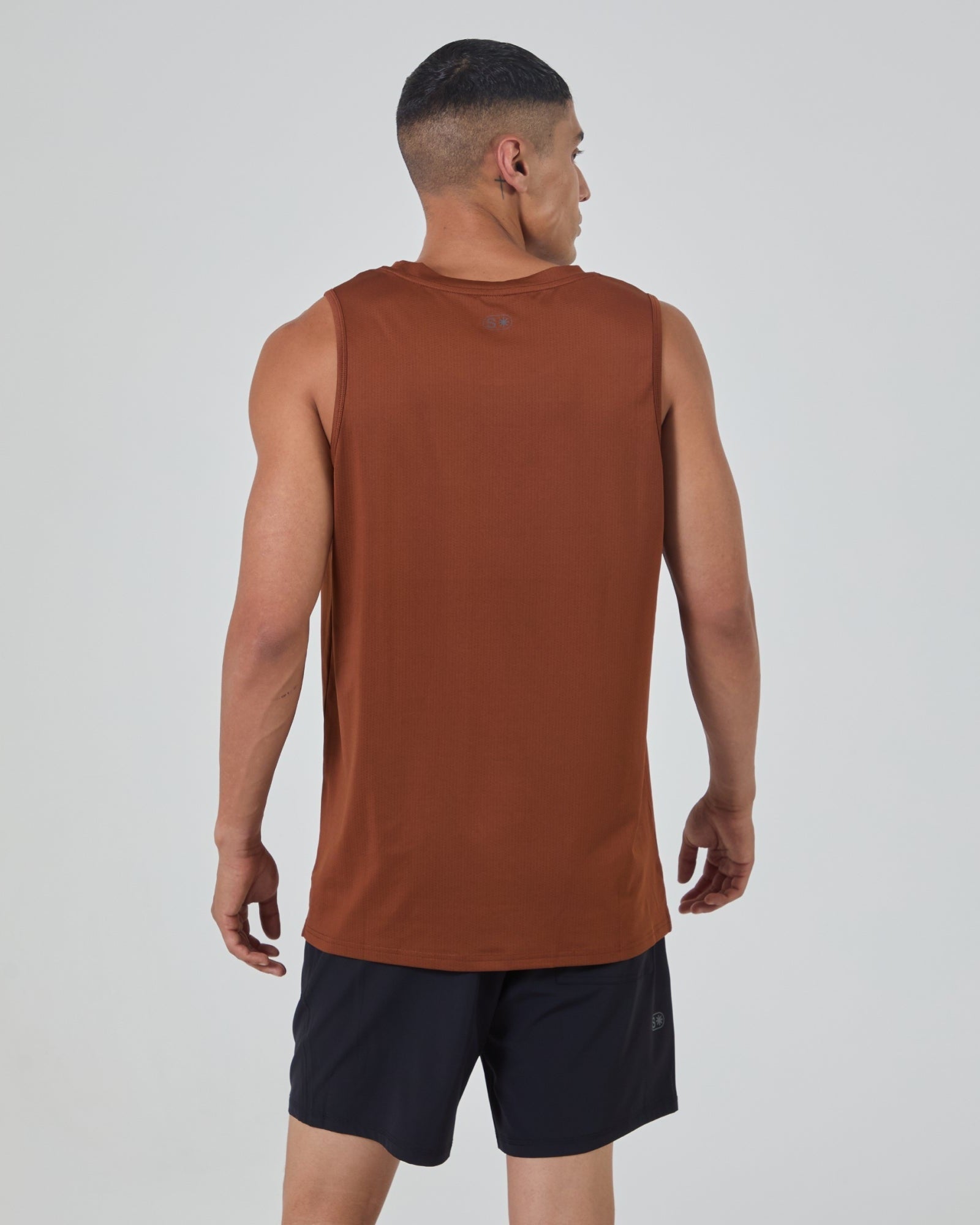Flowstate* Tech Tank-Cognac-S-Stack Athletics