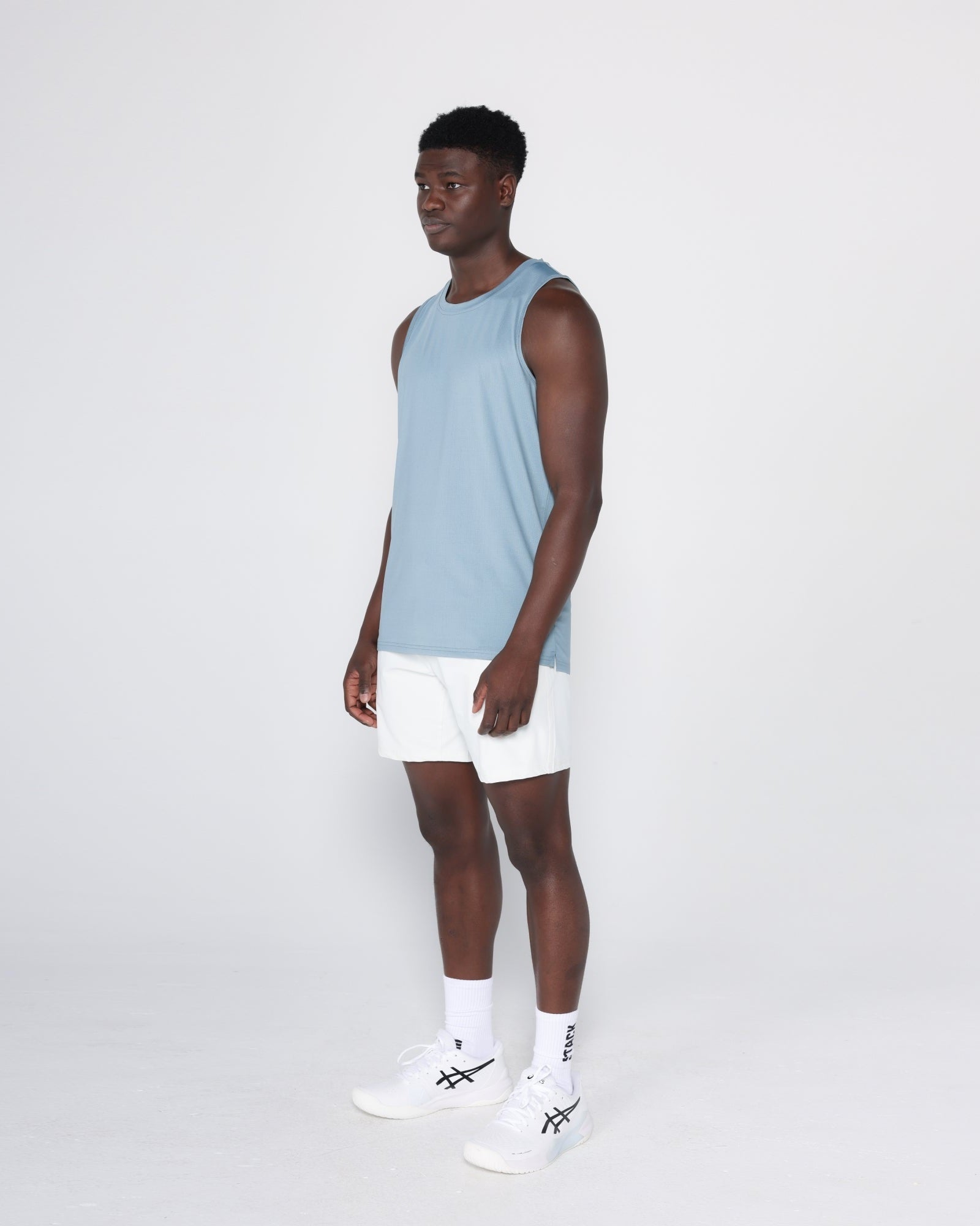 Flowstate* Tech Tank-Mist-S-Stack Athletics