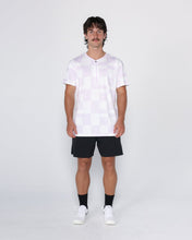 Flowstate* Zip Tee-Lavender Court-Check-S-Stack Athletics
