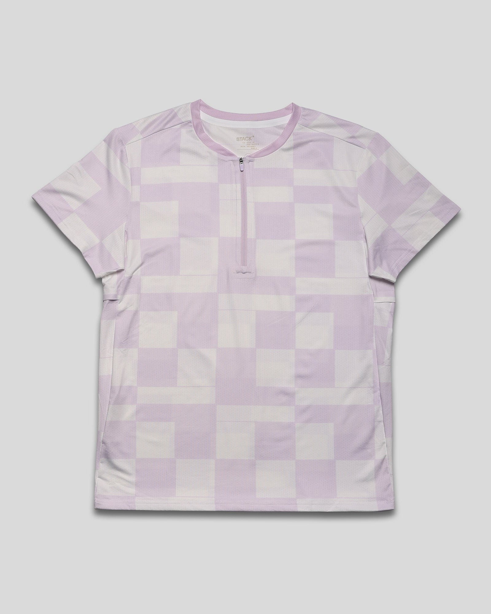 Flowstate* Zip Tee-Mist-S-Stack Athletics