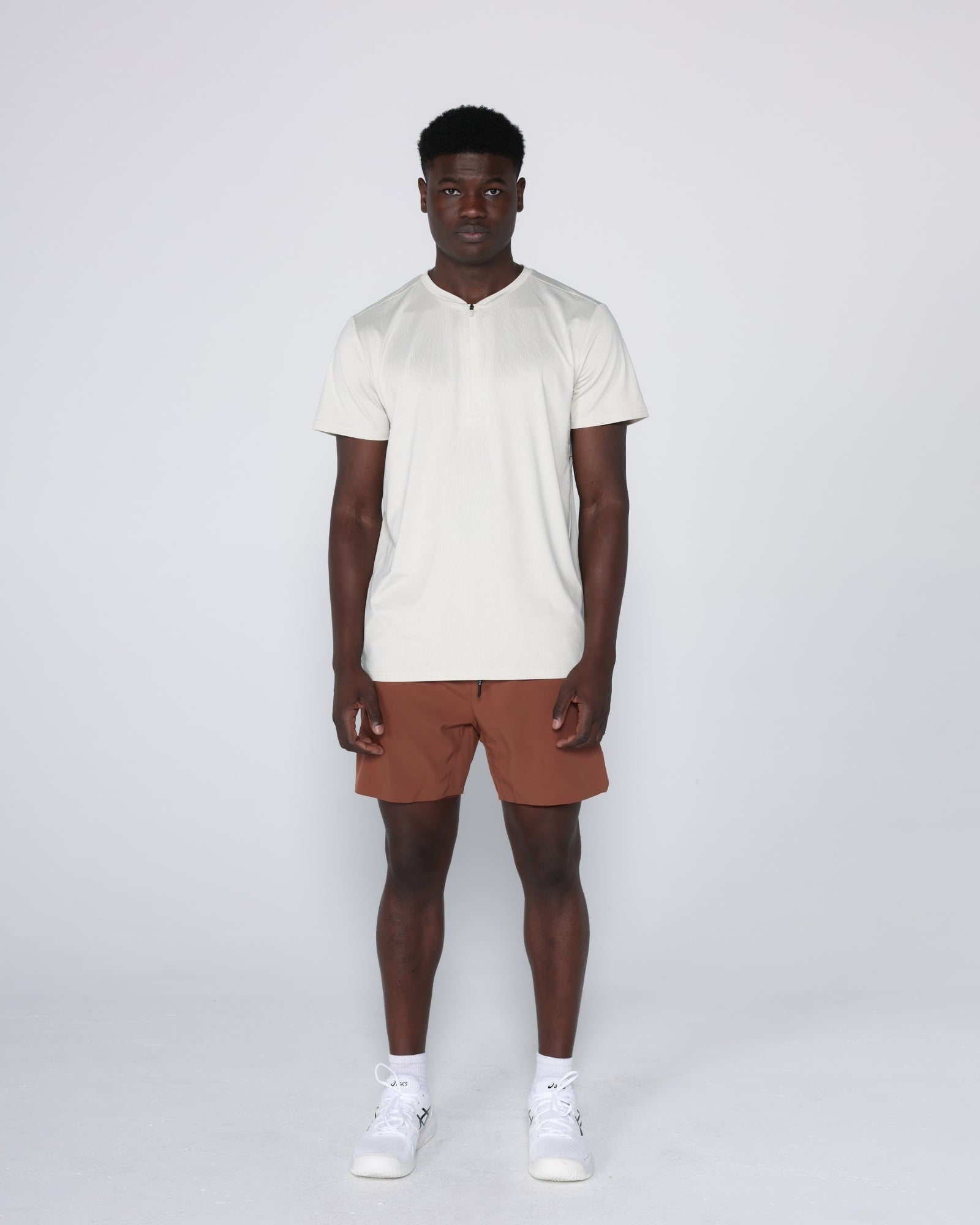 Flowstate* Zip Tee-Mist-S-Stack Athletics