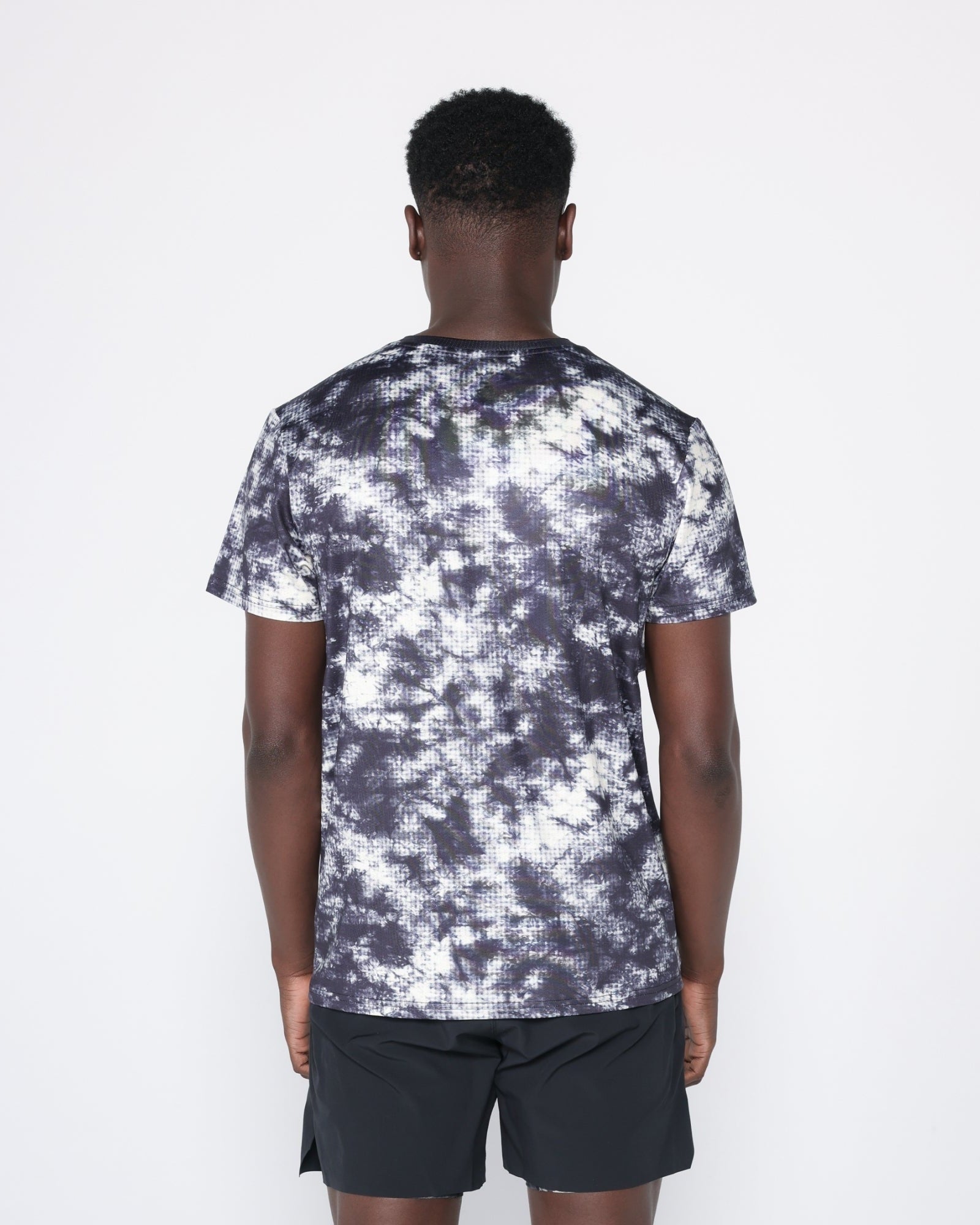 Flowstate* Zip Tee-Oxford Red Acid-Dye-S-Stack Athletics