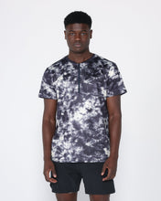 Flowstate* Zip Tee-Oxford Red Acid-Dye-S-Stack Athletics