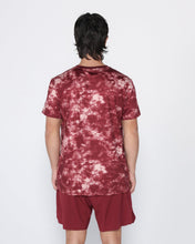 Flowstate* Zip Tee-Oxford Red Acid-Dye-S-Stack Athletics