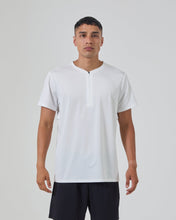 Flowstate* Zip Tee-White-S-Stack Athletics