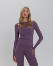 Foundation Long Sleeve Tee-Plum-XS-Stack Athletics
