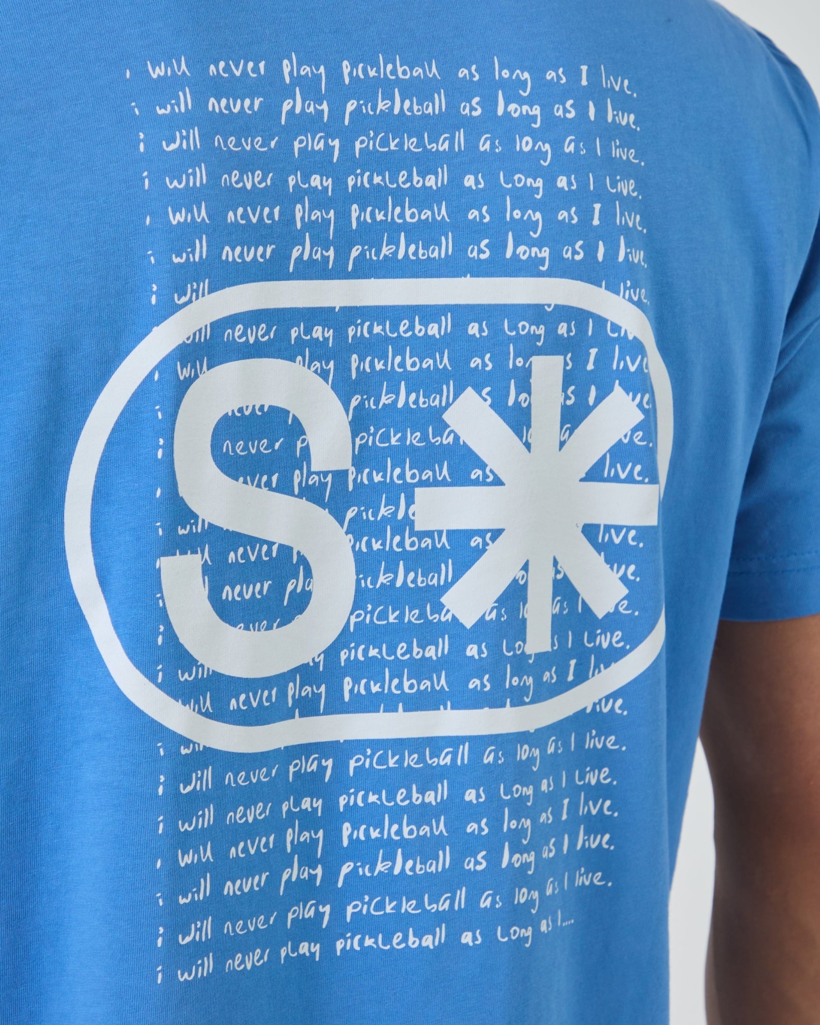 I Will Never Play Pickleball Tee-S - Stack Athletics
