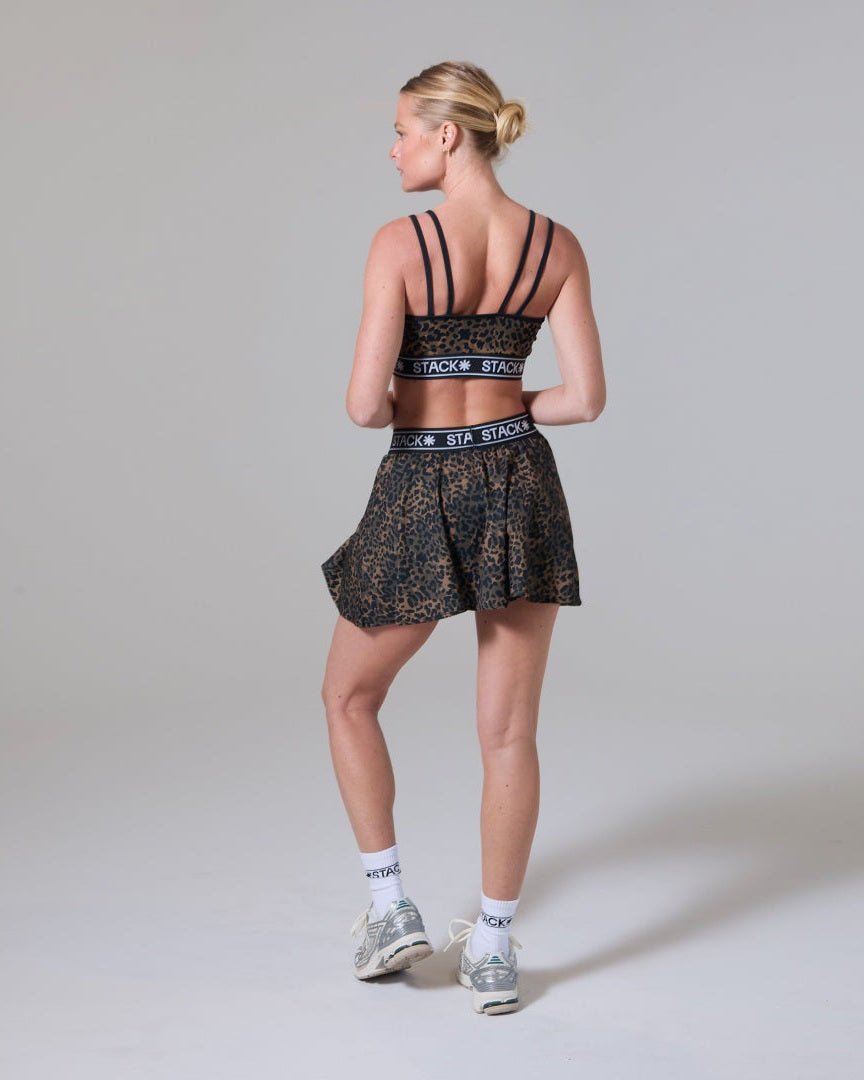 Icon* Flow Skirt-Leopard-XS-Stack Athletics