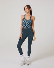 Rally Comp Tank-Dark Sea Mini Court-Check-XS-Stack Athletics