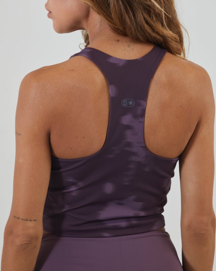 Rally Comp Tank-Oxford Red Acid-Dye-XS-Stack Athletics
