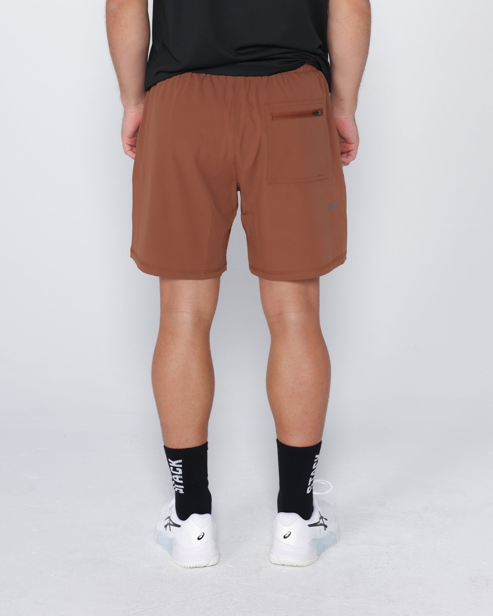 Repeat Short 7"-Cognac-S-Stack Athletics