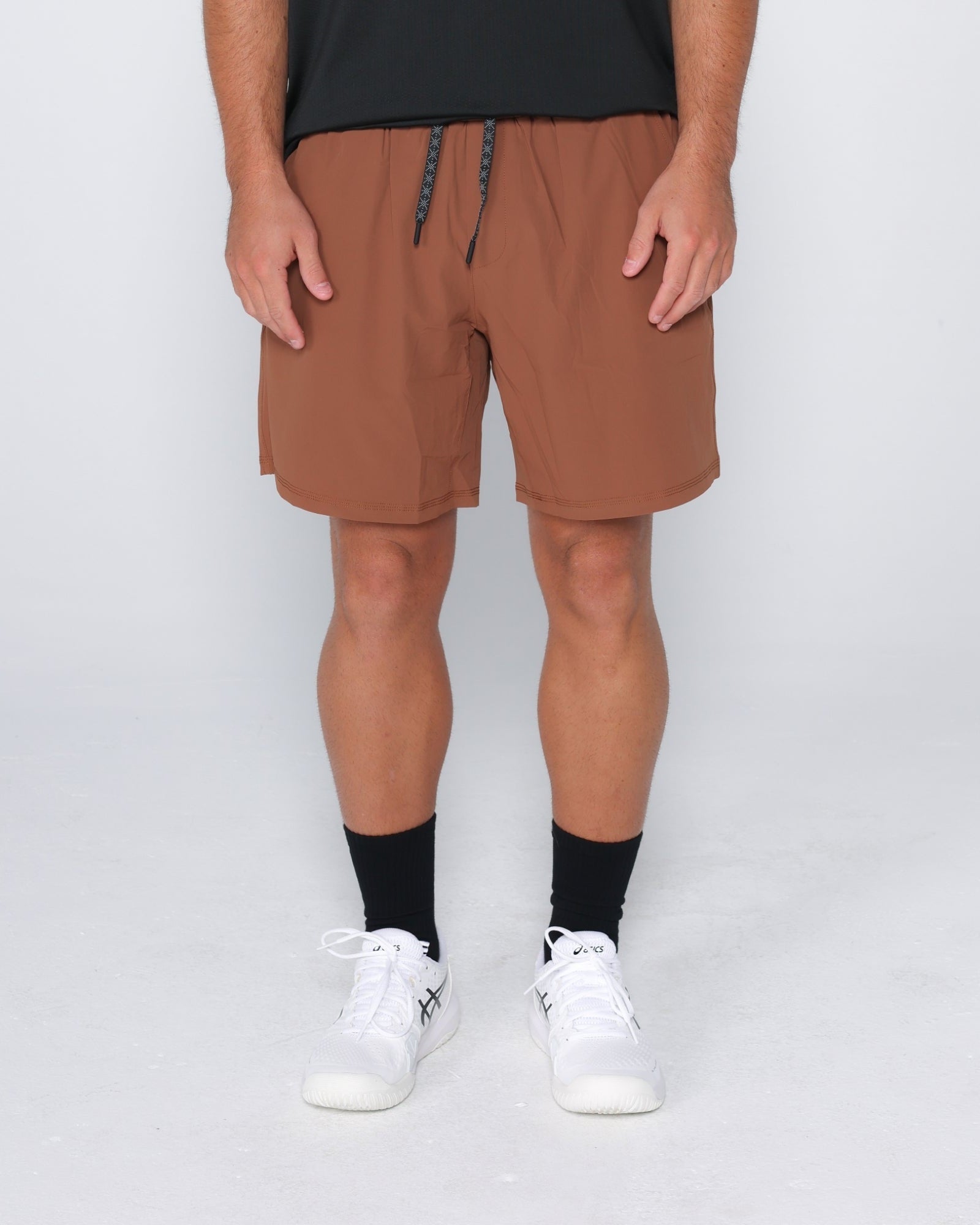 Repeat Short 7"-Cognac-S-Stack Athletics