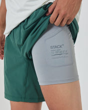 Repeat Short 7"-Steel Blue-S-Stack Athletics