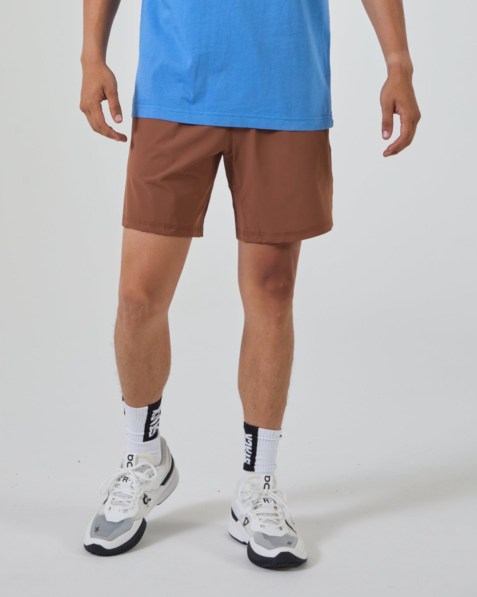 Repeat Short 7"-Steel Blue-S-Stack Athletics