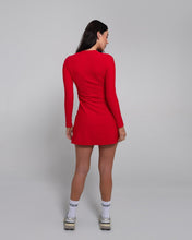 RibTech* Courtside Long Sleeve Dress-Black-XXS-Stack Athletics