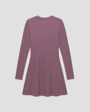 RibTech* Courtside Long Sleeve Dress-Cherry-XXS-Stack Athletics