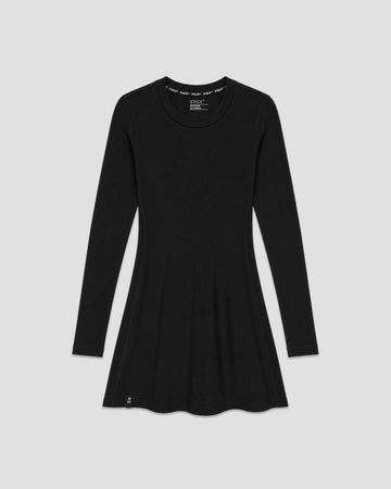 RibTech* Courtside Long Sleeve Dress | Separate Undershort
