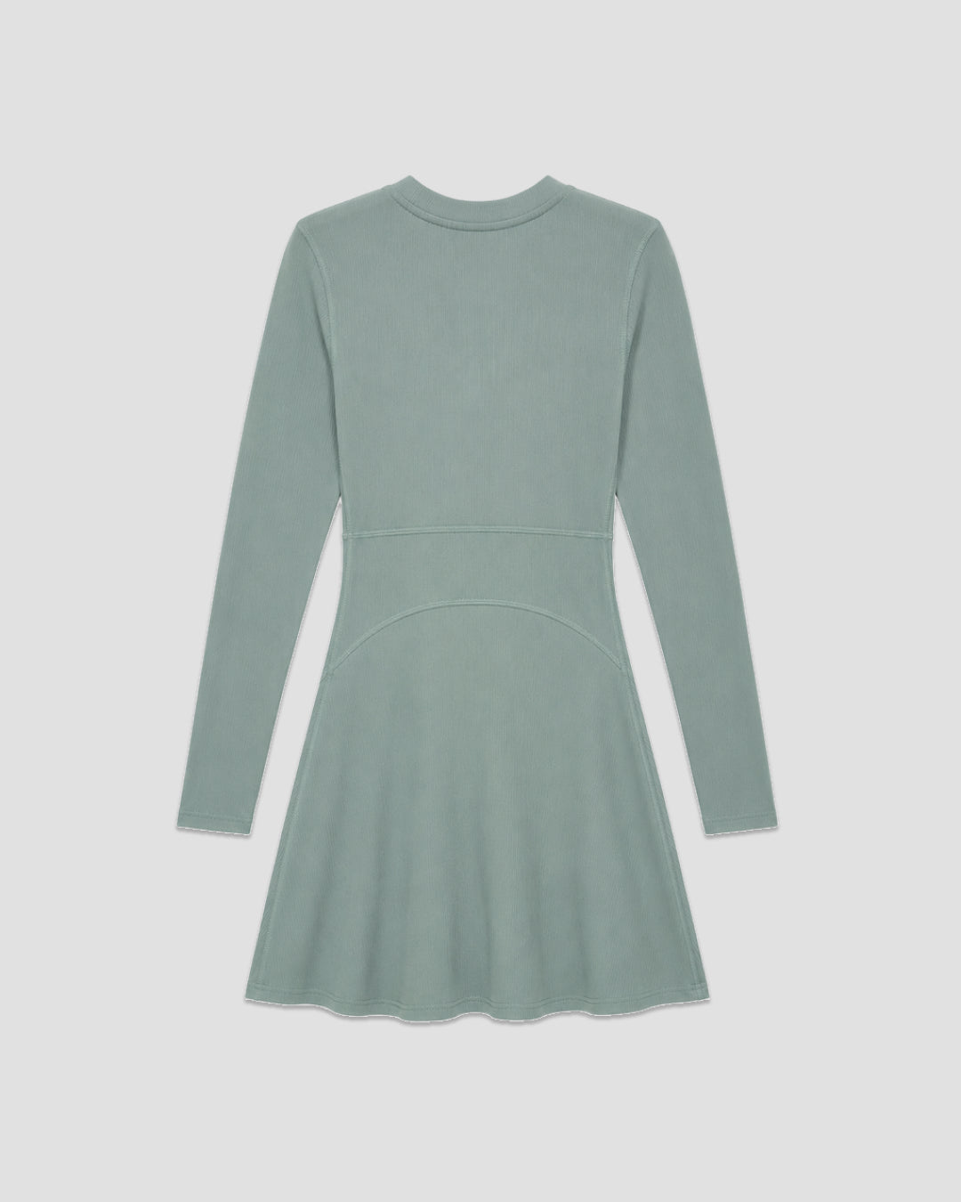 RibTech* Courtside Long Sleeve Dress-Cherry-XXS-Stack Athletics