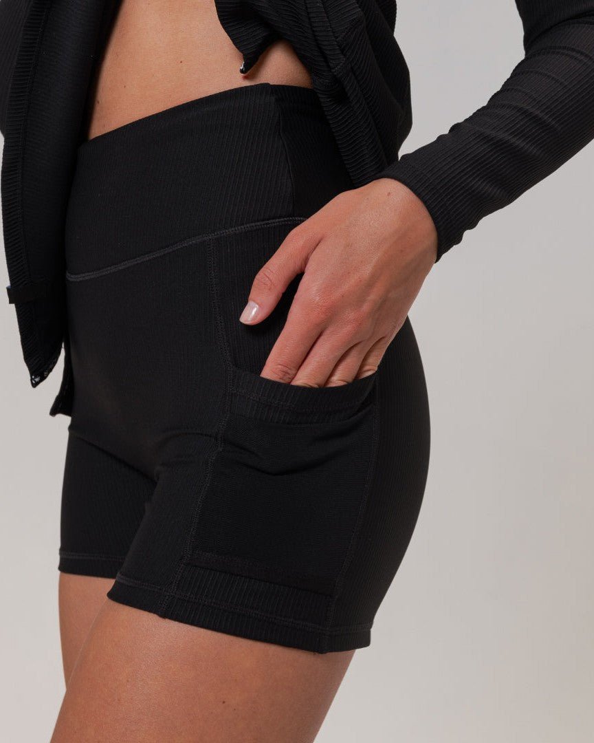 RibTech* Courtside Long Sleeve Dress-Smokey Navy-XXS-Stack Athletics