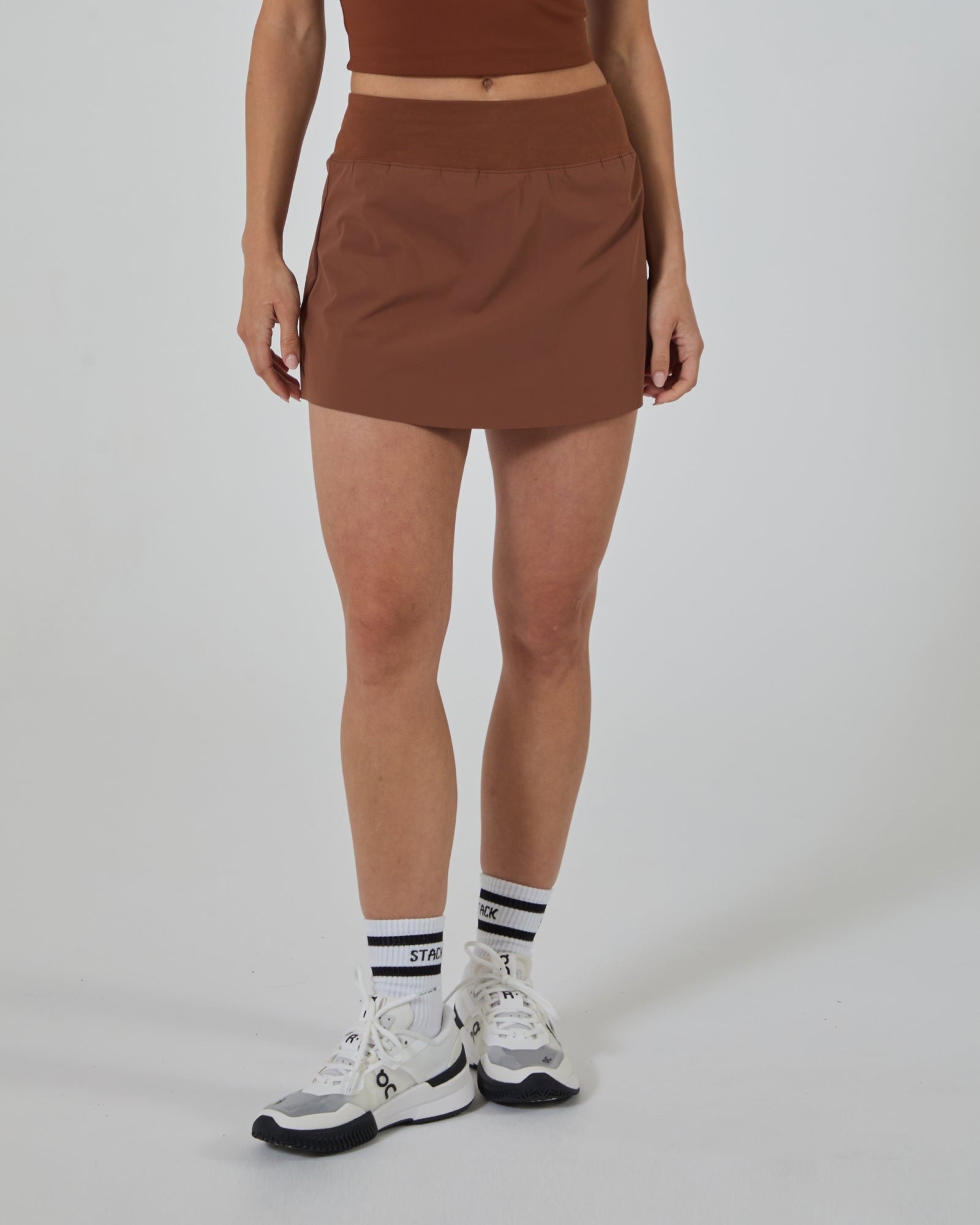 Rush Skirt-Cognac-XS-Stack Athletics