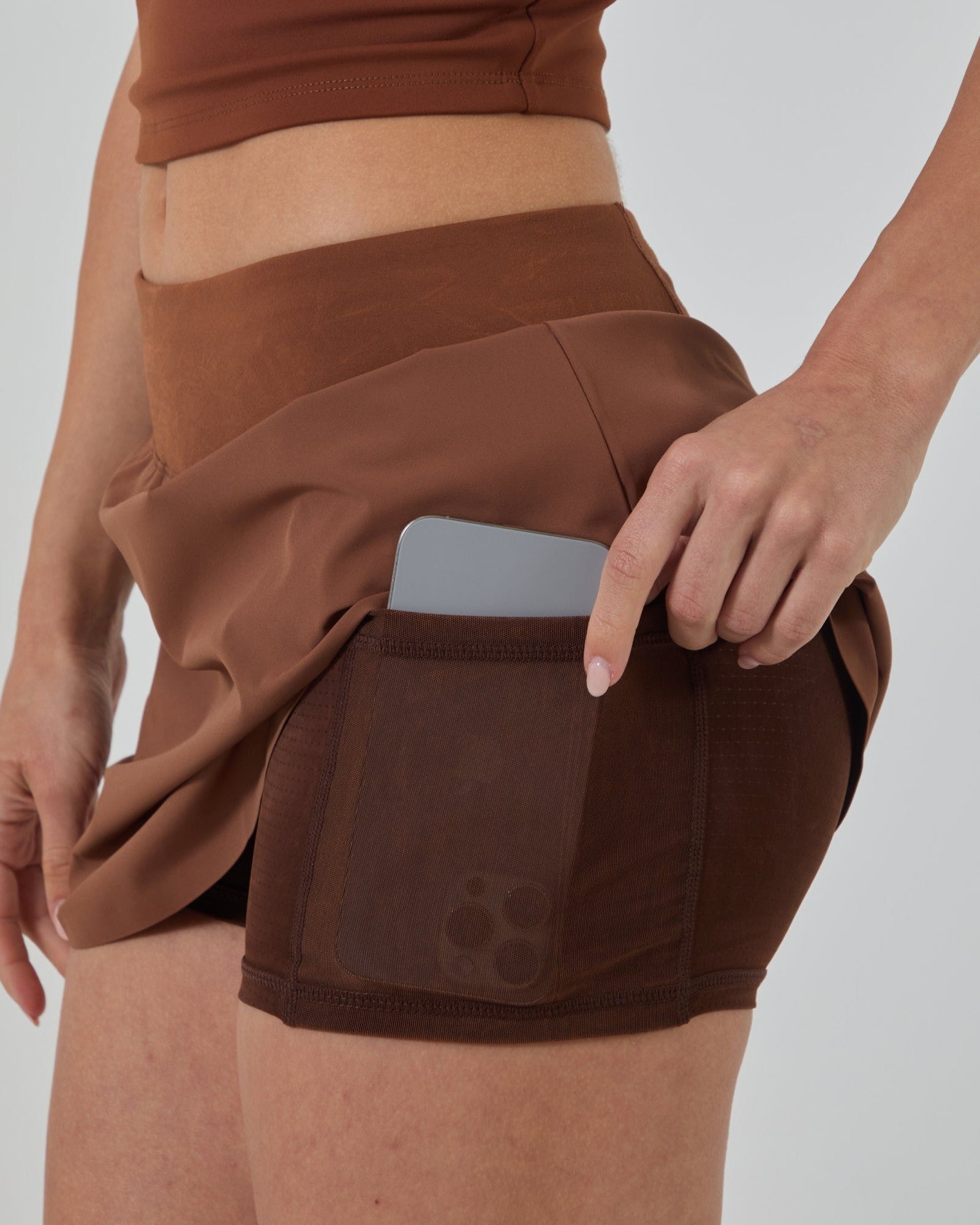 Rush Skirt-Cognac-XS-Stack Athletics