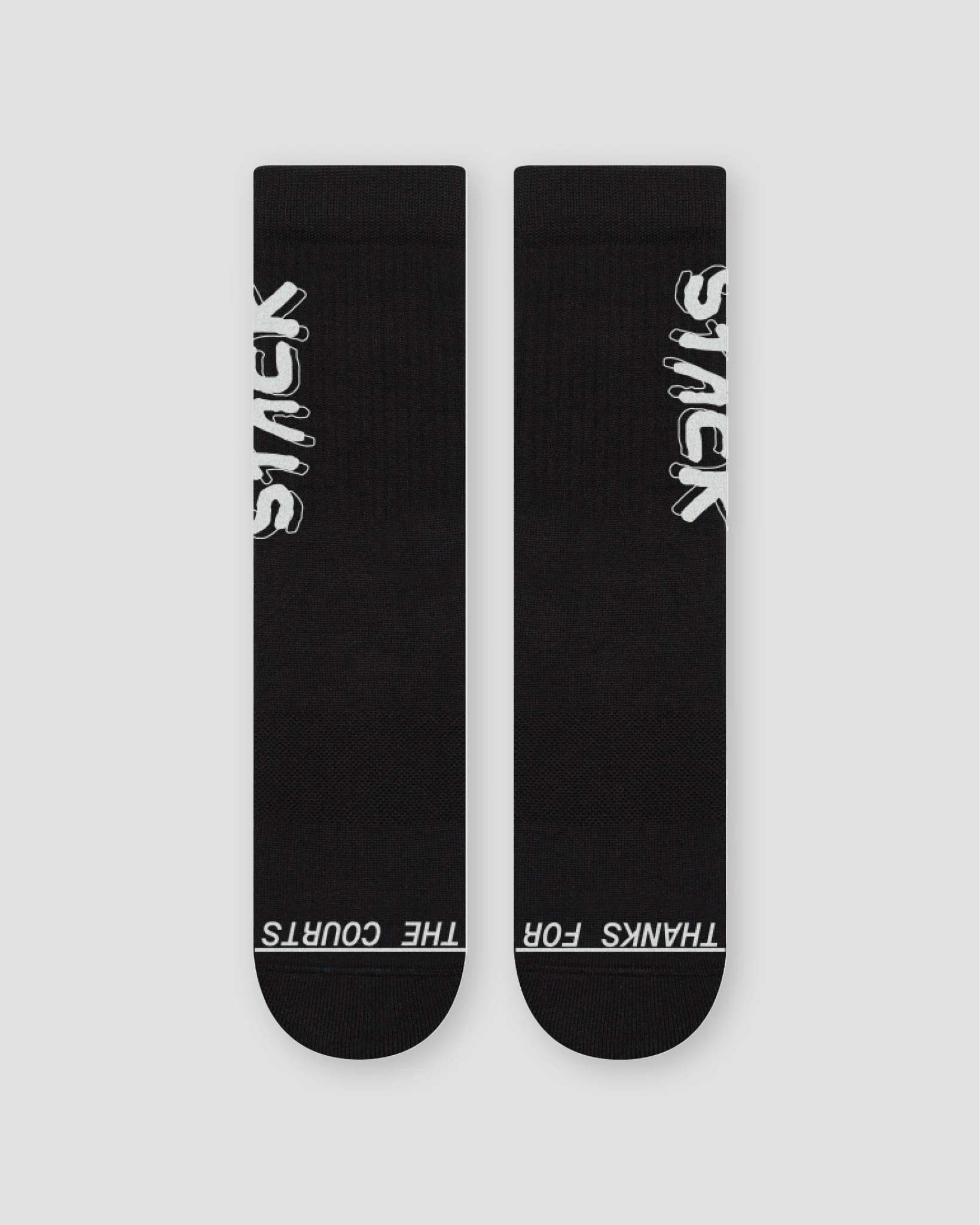 Tagged Crew Sock