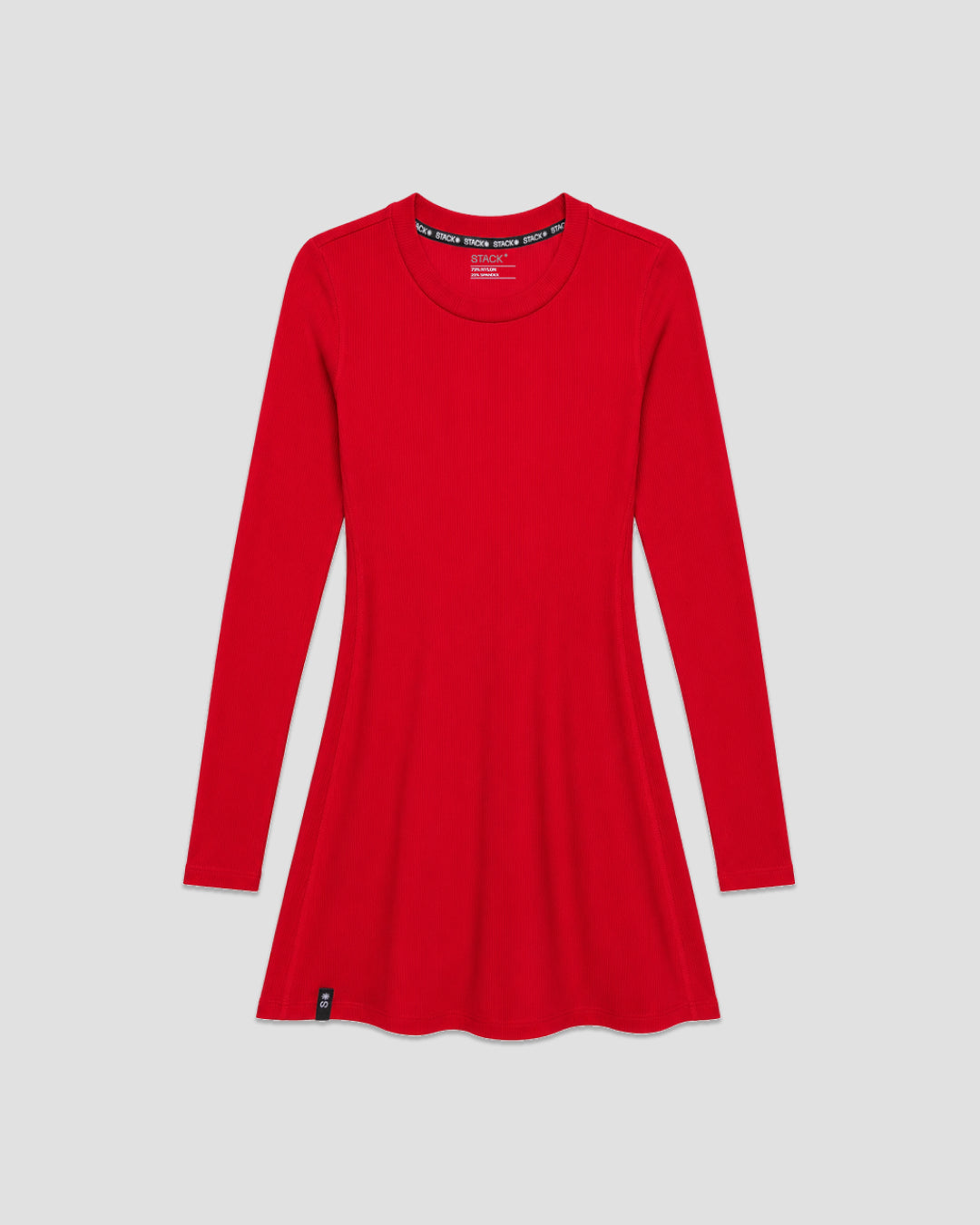 RibTech* Courtside Long Sleeve Dress