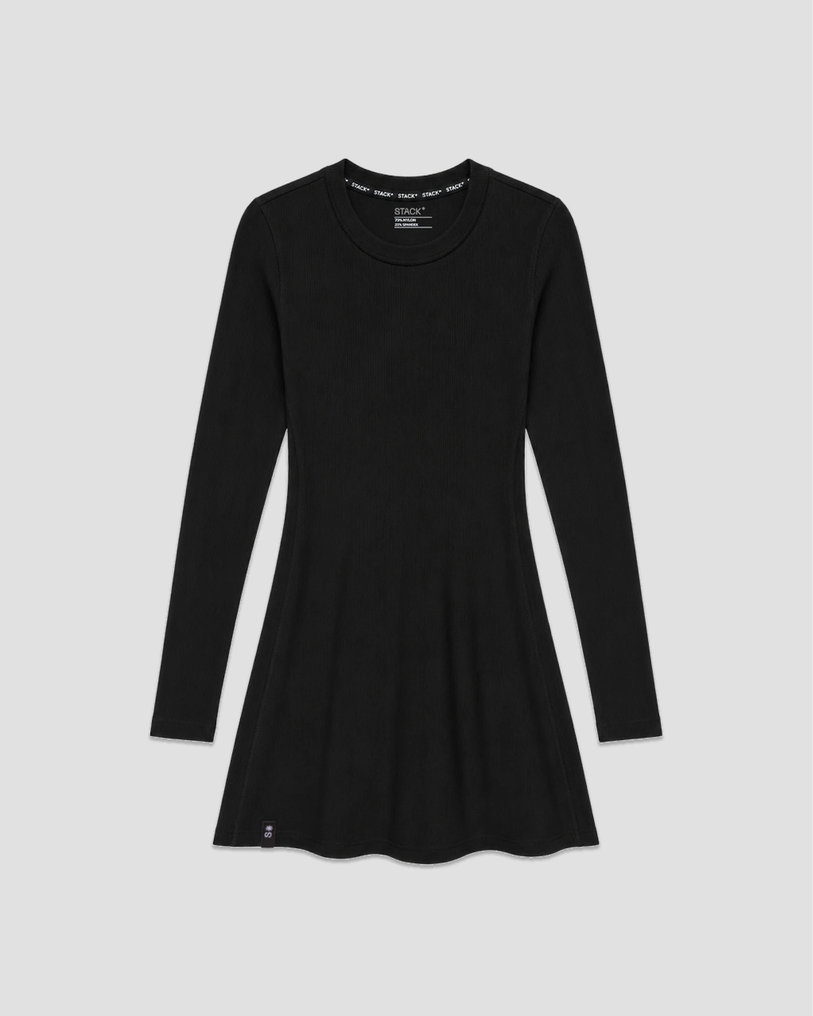 RibTech* Courtside Long Sleeve Dress