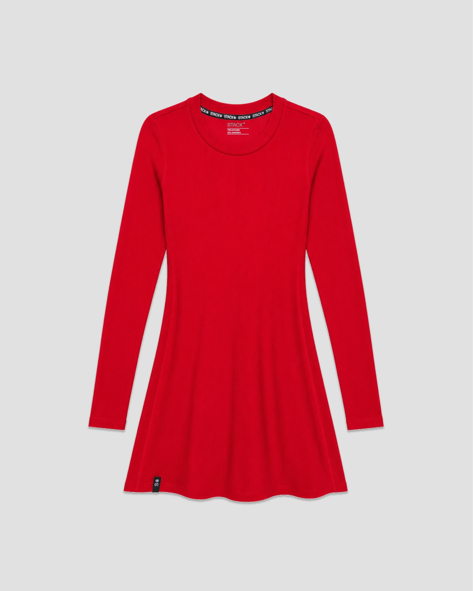 RibTech* Courtside Long Sleeve Dress