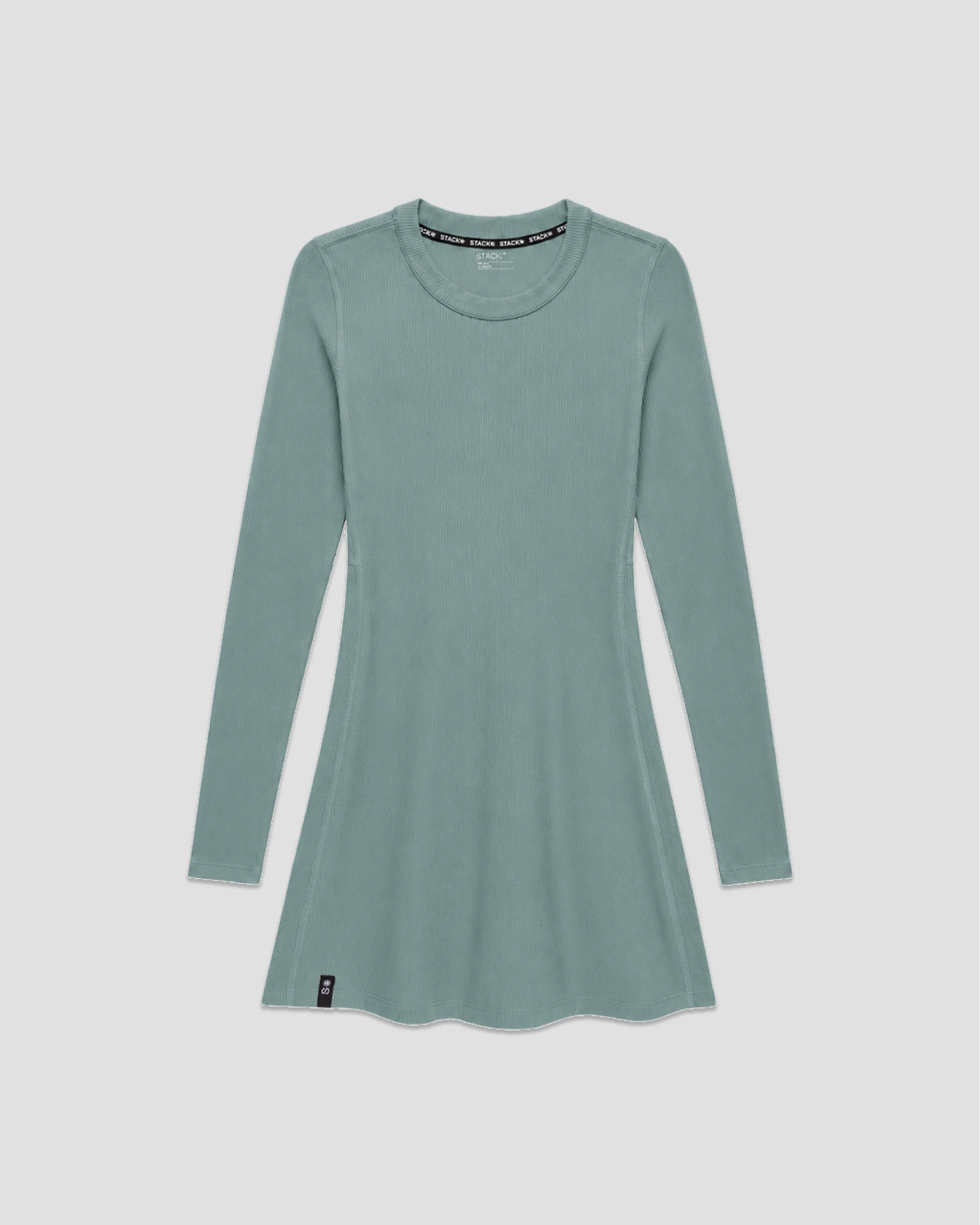 RibTech* Courtside Long Sleeve Dress