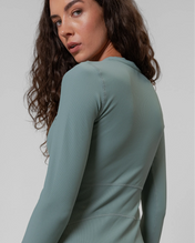 RibTech* Courtside Long Sleeve Dress
