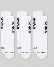 Tagged Crew Sock-White-Small-Stack Athletics